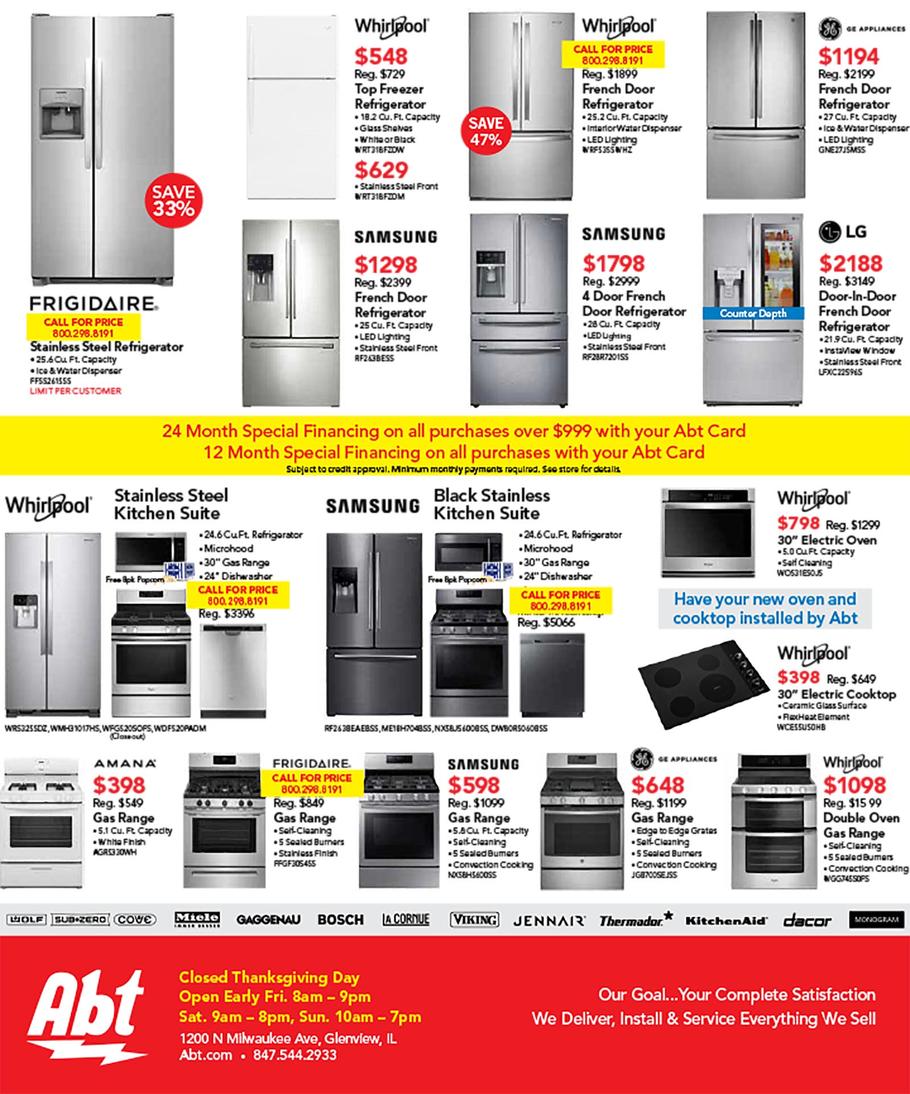 Abt Electronics Black Friday Ad Scan 2019