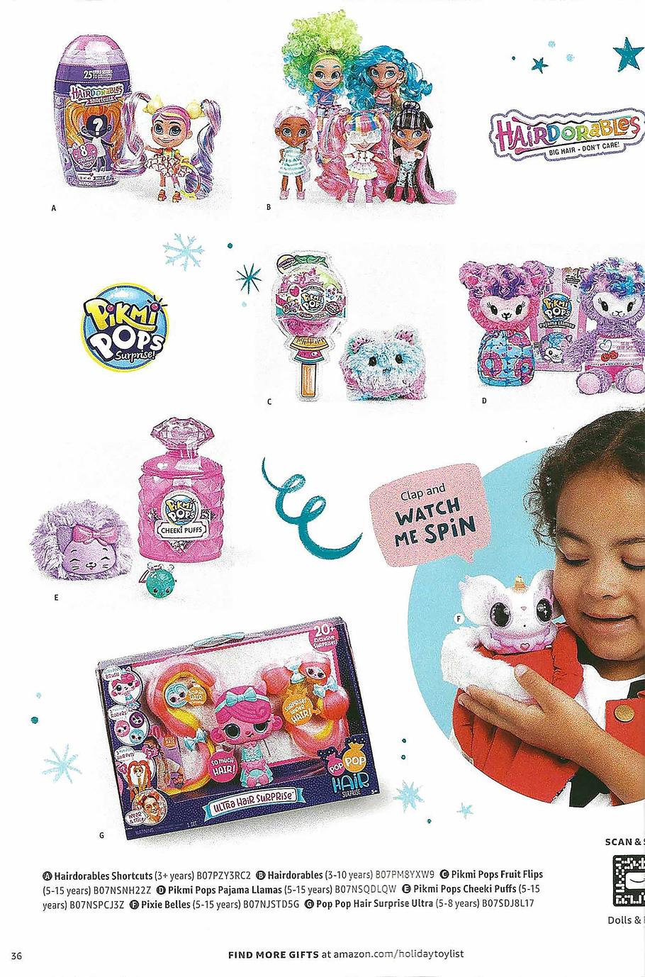 Amazon Holiday Toy Books Ad Scan 2019