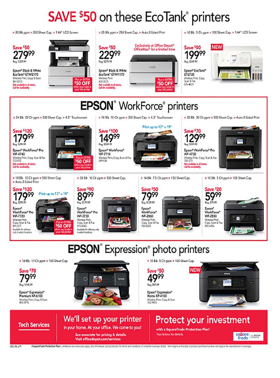 Office Depot and OfficeMax Cyber Monday Ad Scan 2019