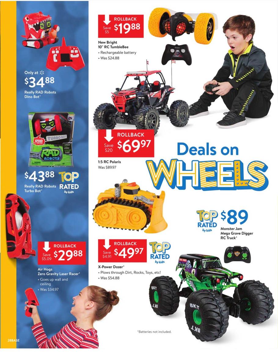 Walmart Toy Books Ad Scan 2019